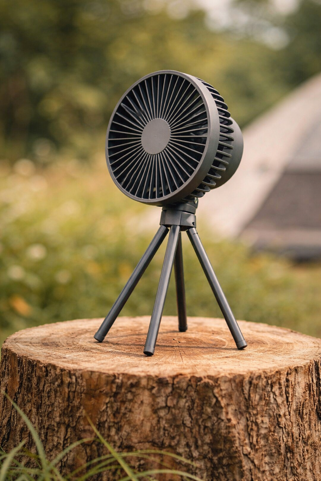 Portable 2-in-1 Fan & Led Light