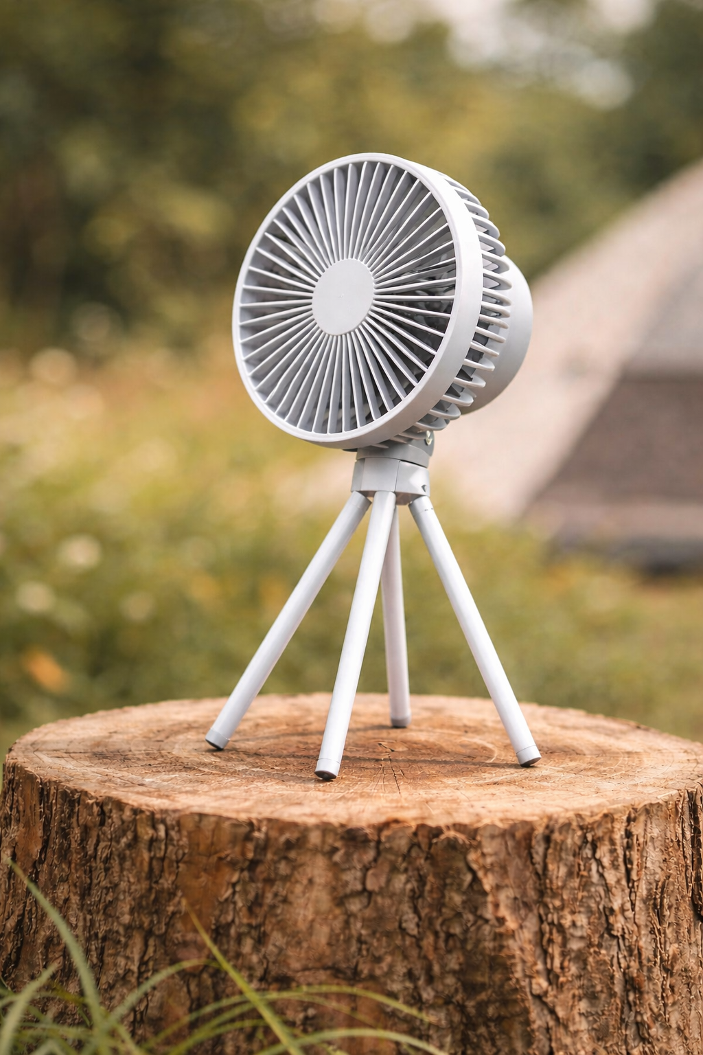 Portable 2-in-1 Fan & Led Light